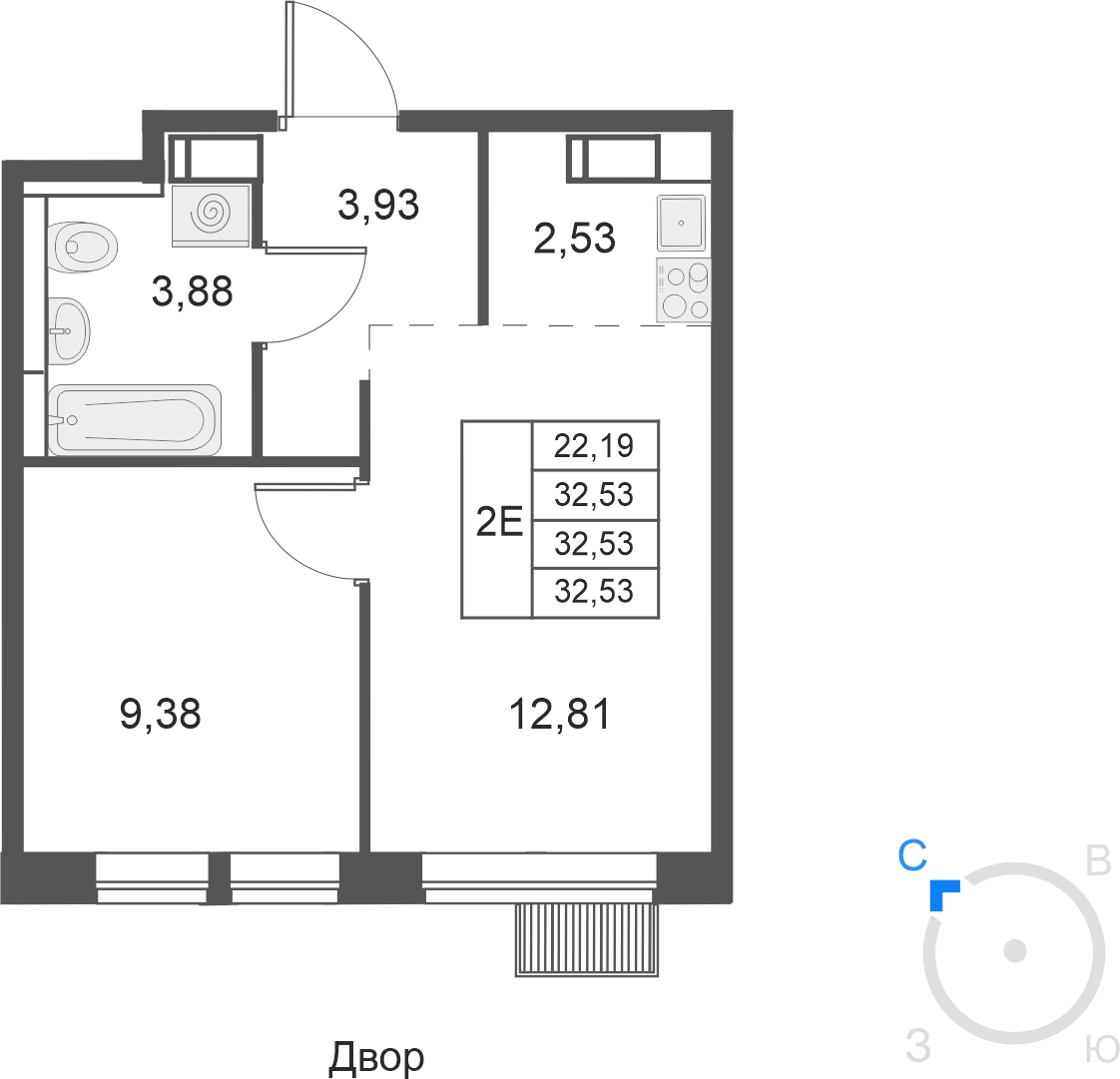 1-комнатная квартира с отделкой в ЖК Мякинино парк на 11 этаже в 2 секции. Сдача в 3 кв. 2021 г.