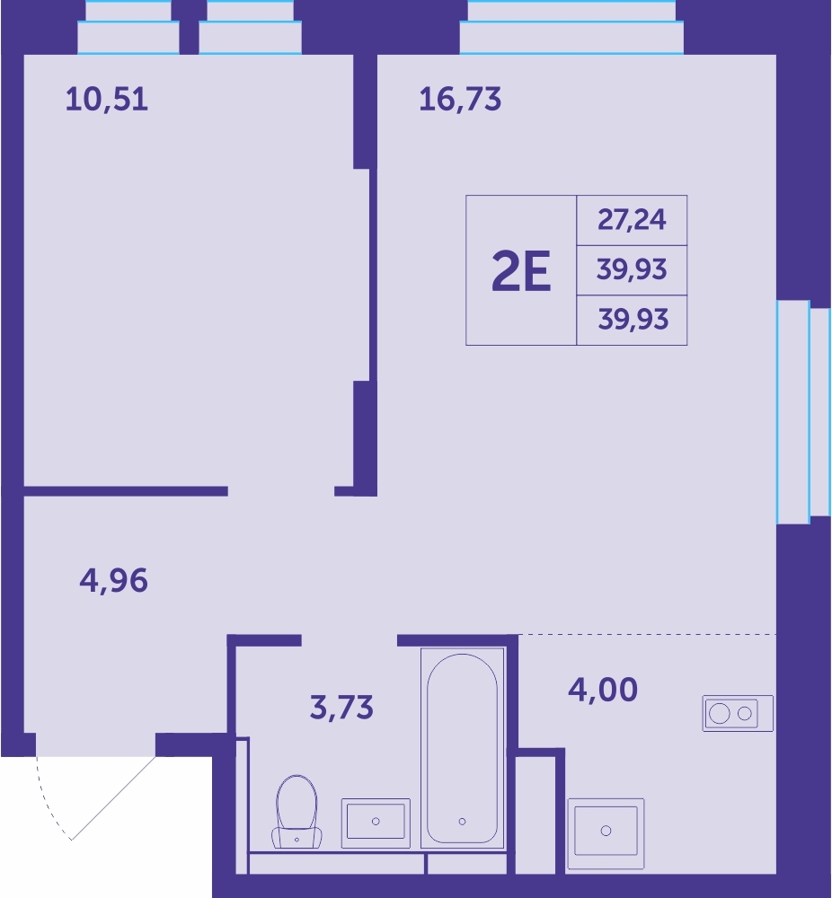 3-комнатная квартира с отделкой в ЖК Мякинино парк на 13 этаже в 1 секции. Сдача в 4 кв. 2021 г.