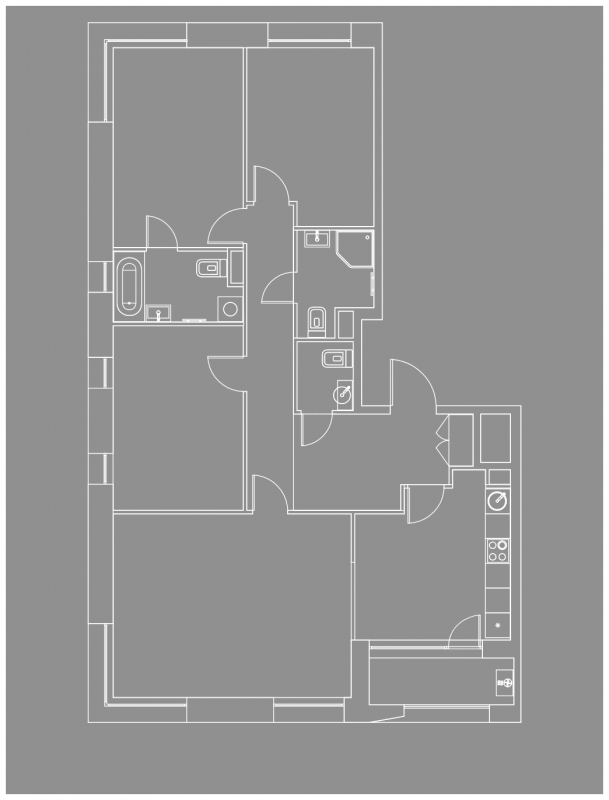 2-комнатная квартира в ЖК Большая семерка на 17 этаже в 1 секции. Сдача в 3 кв. 2022 г.