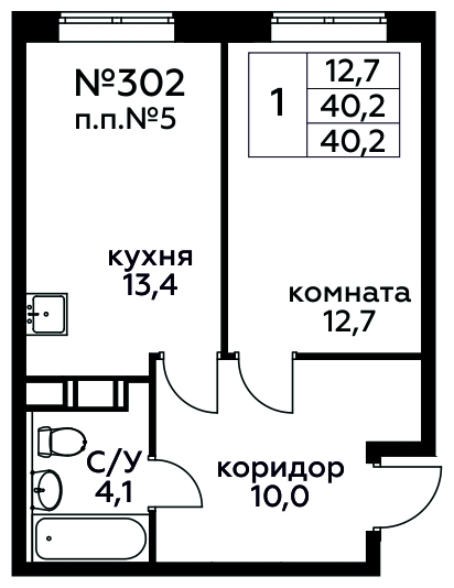 3-комнатная квартира в ЖК Событие на 25 этаже в 3 секции. Сдача в 4 кв. 2024 г.