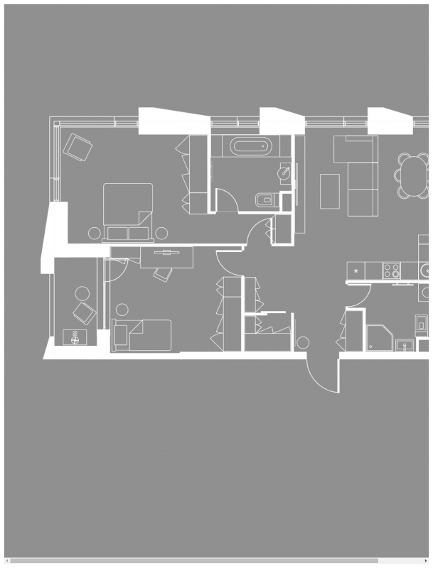 1-комнатная квартира с отделкой в ЖК Crystal на 35 этаже в 1 секции. Сдача в 4 кв. 2020 г.