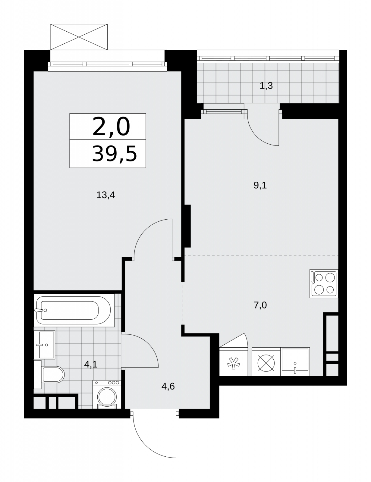4-комнатная квартира с отделкой в ЖК Западный порт на 2 этаже в 2 секции. Сдача в 3 кв. 2023 г.