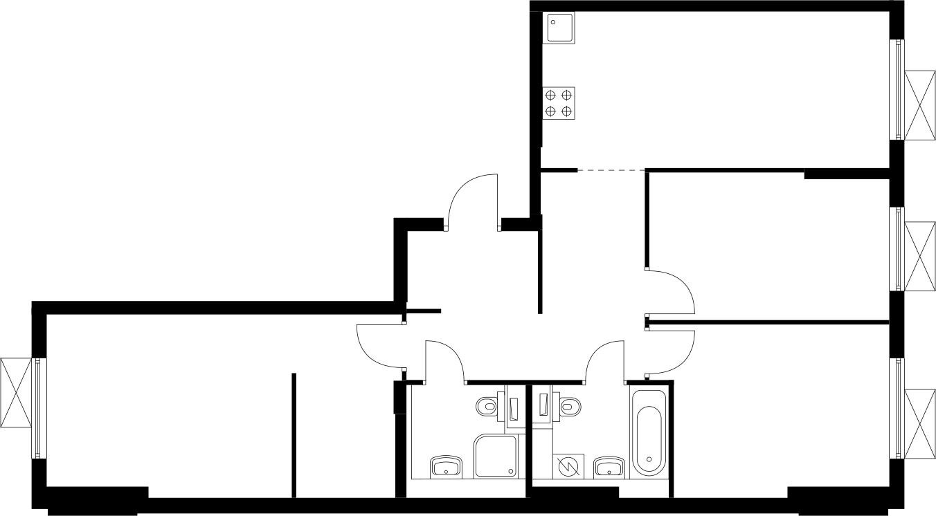 1-комнатная квартира (Студия) в ЖК Лайм на 8 этаже в 2 секции. Дом сдан.