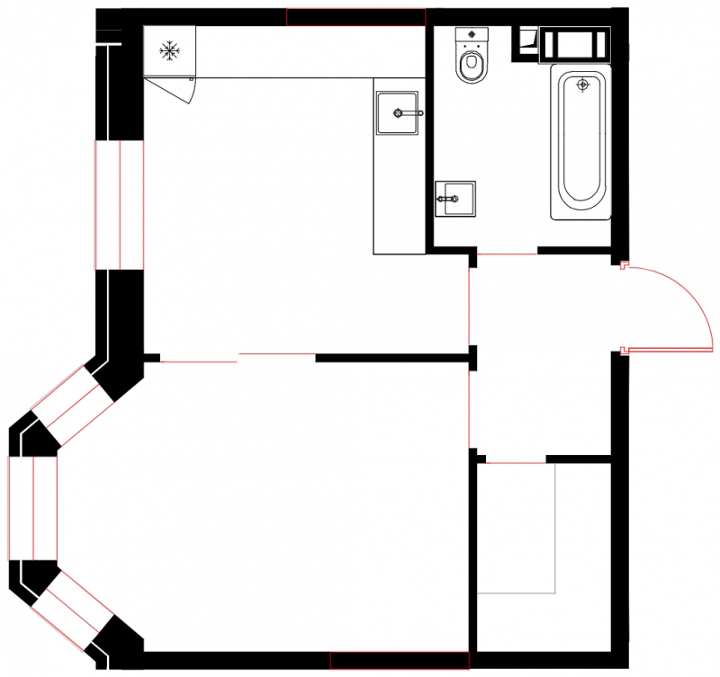 3-комнатная квартира с отделкой в ЖК Вестердам на 24 этаже в 1 секции. Дом сдан.