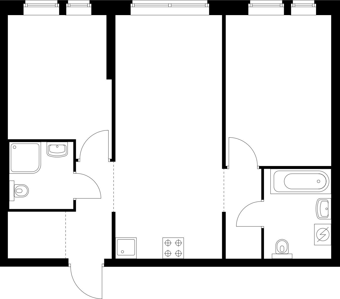 1-комнатная квартира (Студия) с отделкой в ЖК Новое Сертолово на 1 этаже в 1 секции. Дом сдан.