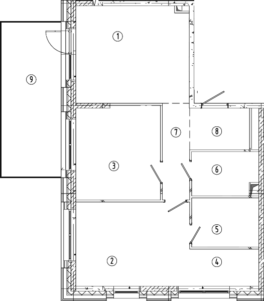 2-комнатная квартира с отделкой в ЖК Сиреневый бульвар на 1 этаже в 1 секции. Сдача в 2 кв. 2025 г.