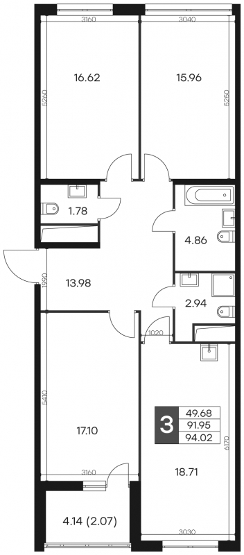 1-комнатная квартира (Студия) с отделкой в ЖК Новое Горелово на 1 этаже в 7 секции. Дом сдан.