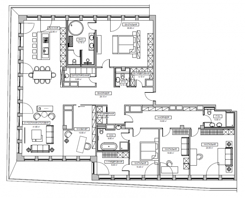 2-комнатная квартира с отделкой в ЖК Новое Горелово на 1 этаже в 7 секции. Дом сдан.