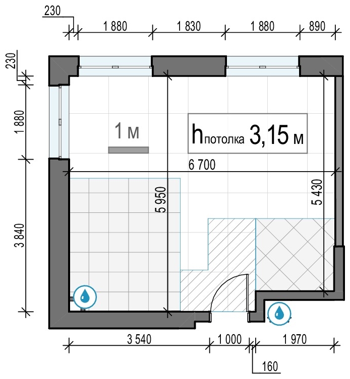 1-комнатная квартира с отделкой в ЖК N'ICE LOFT на 5 этаже в 1 секции. Сдача в 1 кв. 2024 г.