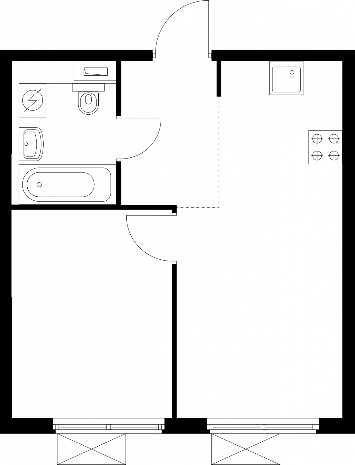 3-комнатная квартира в ЖК HighWay на 11 этаже в 7 секции. Сдача в 4 кв. 2023 г.