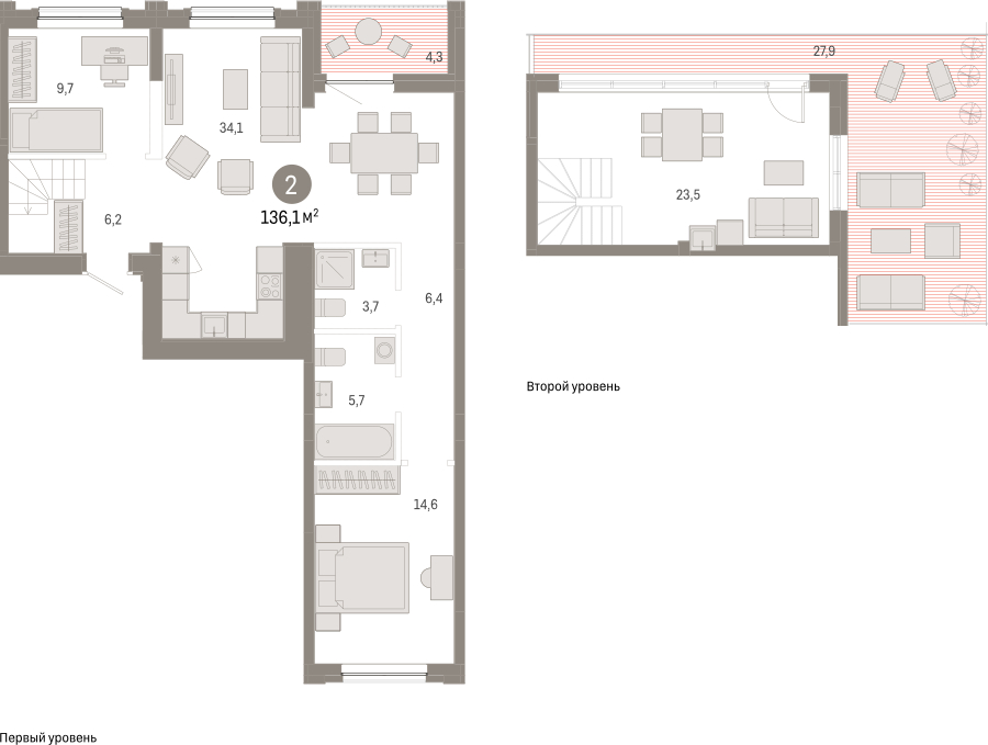 1-комнатная квартира с отделкой в ЖК Moskovsky AVENIR на 7 этаже в 1 секции. Сдача в 4 кв. 2022 г.