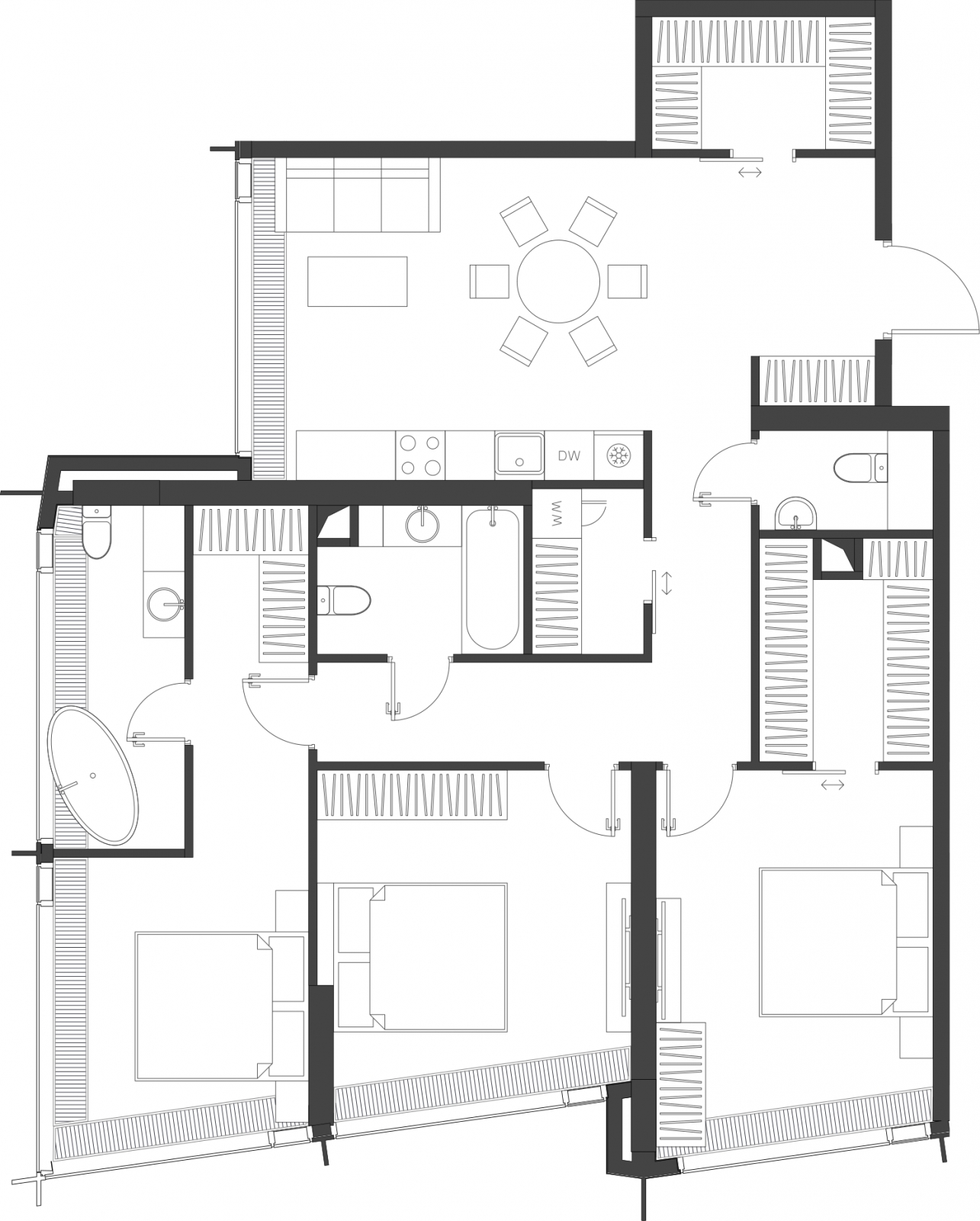 1-комнатная квартира (Студия) в Veren Nort Сертолово на 2 этаже в 1 секции. Сдача в 1 кв. 2027 г.