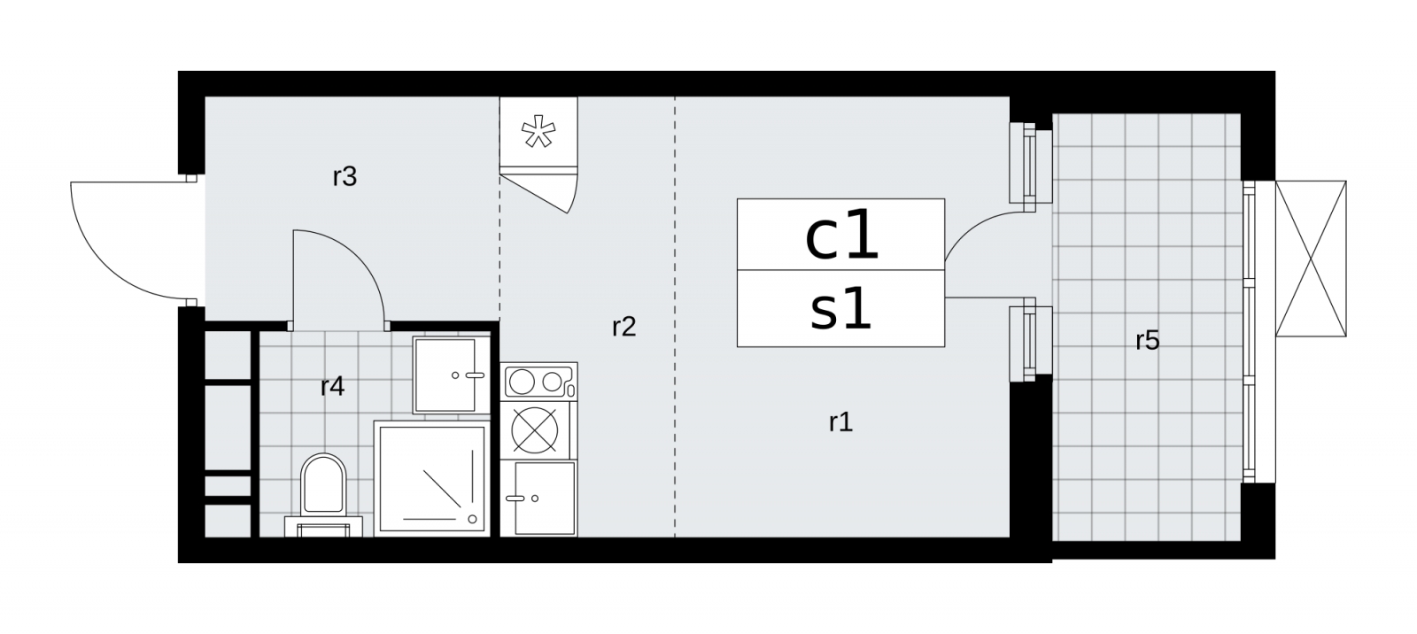 4-комнатная квартира с отделкой в ЖК Скандинавия на 9 этаже в 1 секции. Сдача в 2 кв. 2026 г.