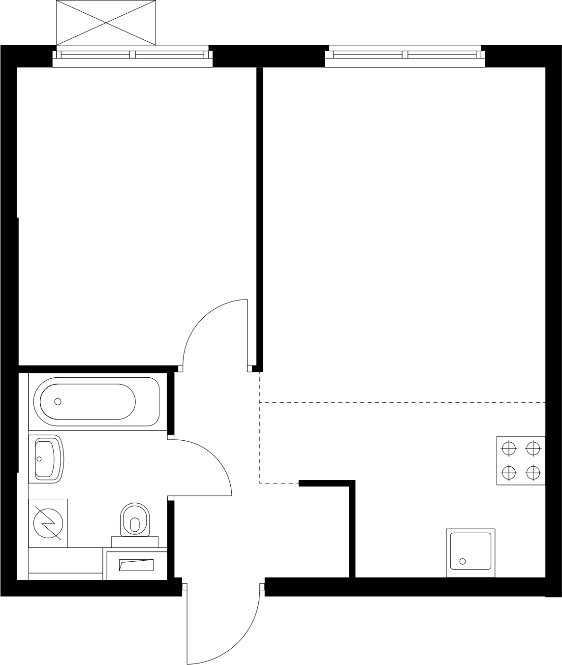 3-комнатная квартира с отделкой в ЖК Таллинский парк на 11 этаже в 1 секции. Сдача в 3 кв. 2025 г.