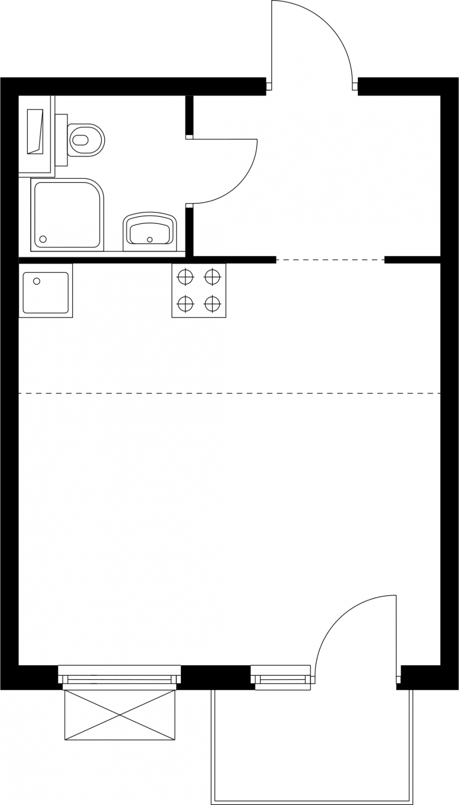 3-комнатная квартира с отделкой в ЖК Таллинский парк на 11 этаже в 1 секции. Сдача в 4 кв. 2024 г.