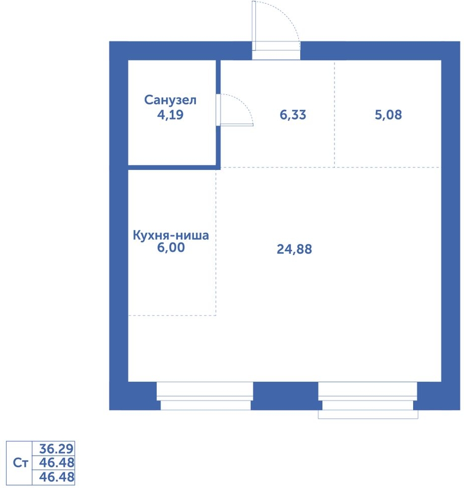 4-комнатная квартира с отделкой в ЖК Юнтолово на 13 этаже в 1 секции. Сдача в 2 кв. 2026 г.