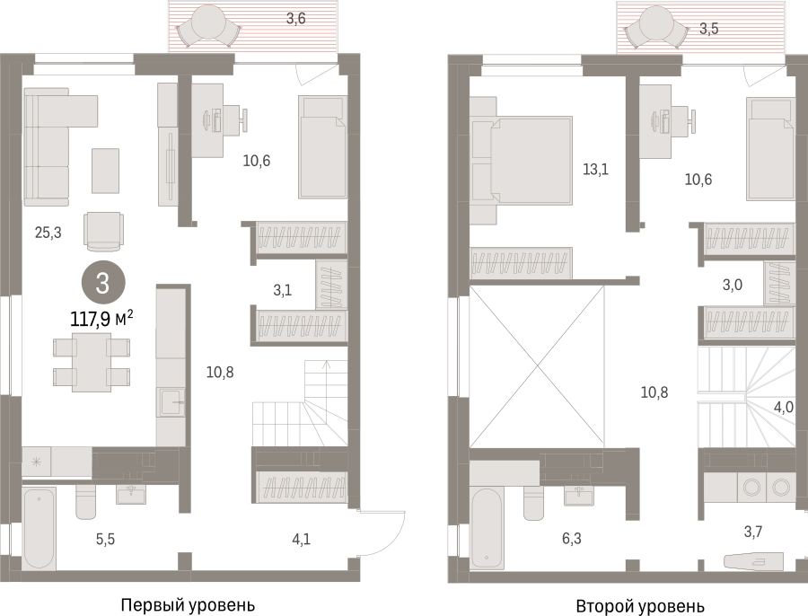 1-комнатная квартира в ЖК Скандинавия на 7 этаже в 2 секции. Сдача в 4 кв. 2026 г.