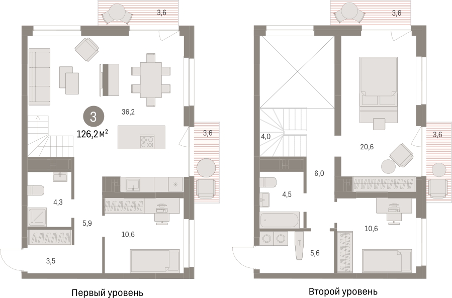 1-комнатная квартира (Студия) в ЖК Скандинавия на 2 этаже в 1 секции. Сдача в 3 кв. 2022 г.