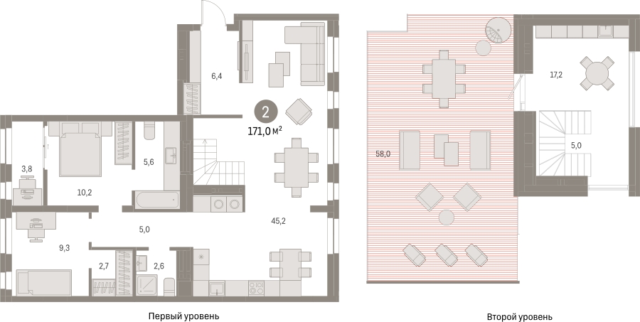 1-комнатная квартира с отделкой в ЖК Саларьево Парк на 2 этаже в 2 секции. Сдача в 3 кв. 2026 г.