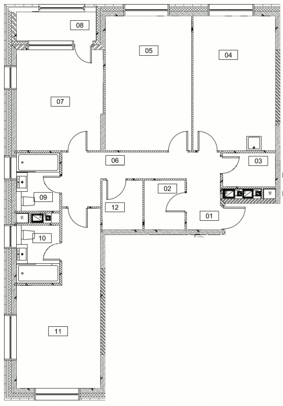 1-комнатная квартира в ЖК Грибовский лес на 2 этаже в 12А1 секции. Сдача в 2 кв. 2020 г.