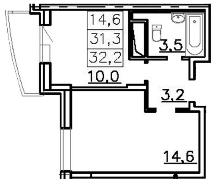 3-комнатная квартира с отделкой в ЖК Город-парк Первый Московский на 17 этаже в 6 секции. Сдача в 2 кв. 2025 г.