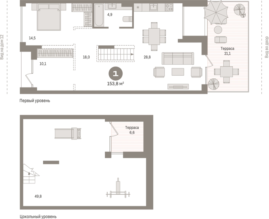 3-комнатная квартира с отделкой в ЖК Европейский квартал на 2 этаже в 4 секции. Сдача в 4 кв. 2025 г.