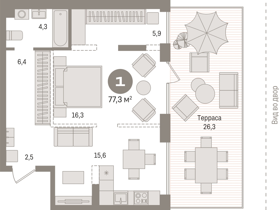 2-комнатная квартира с отделкой в ЖК Новые Островцы на 15 этаже в 4 секции. Дом сдан.