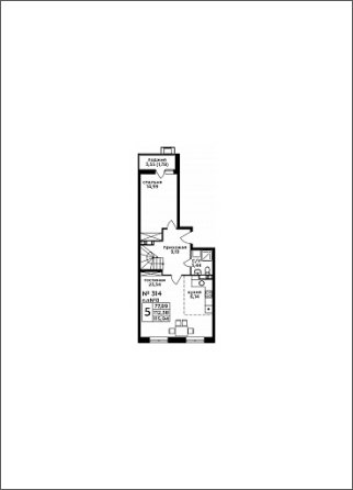 5-комнатная квартира с отделкой в ЖК Кленовые Аллеи на 14 этаже в 2 секции. Сдача в 4 кв. 2022 г.