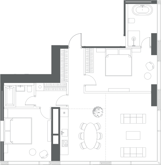 1-комнатная квартира (Студия) с отделкой в ЖК Кленовые Аллеи на 11 этаже в 1 секции. Сдача в 4 кв. 2022 г.