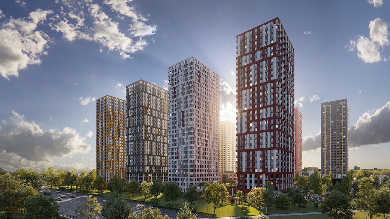 1-комнатная квартира в ЖК Квартал Тетрис на 25 этаже в 1 секции. Сдача в 2 кв. 2025 г.